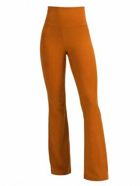 🍋 Lululemon Groove Pant SHR Flare Nulu Butternut Brown Size 12 NWT